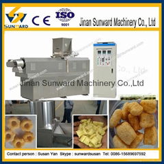 corn puffing machine corn snack extruder 