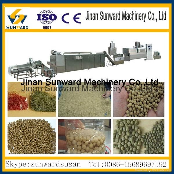 floating fish feed pellet machinery fish feed processing line 