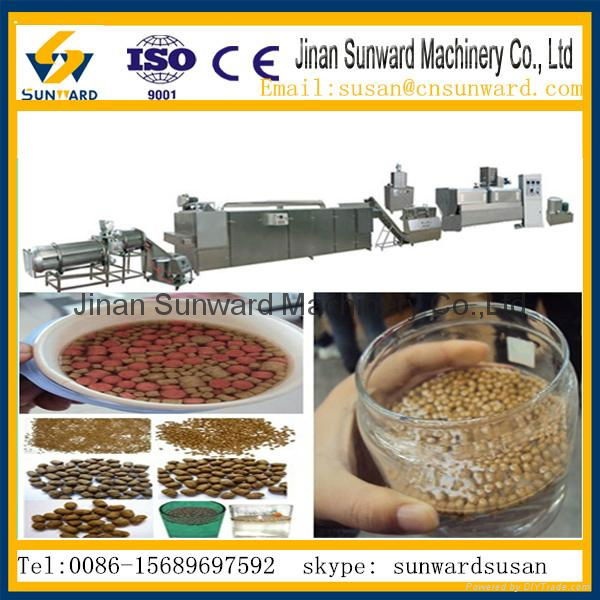 floating fish feed pellet machinery fish feed processing line  2