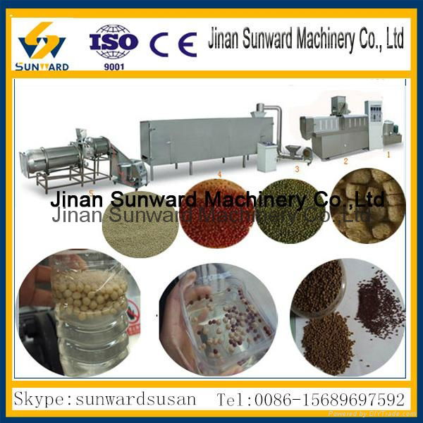 floating fish feed pellet machinery fish feed processing line  3