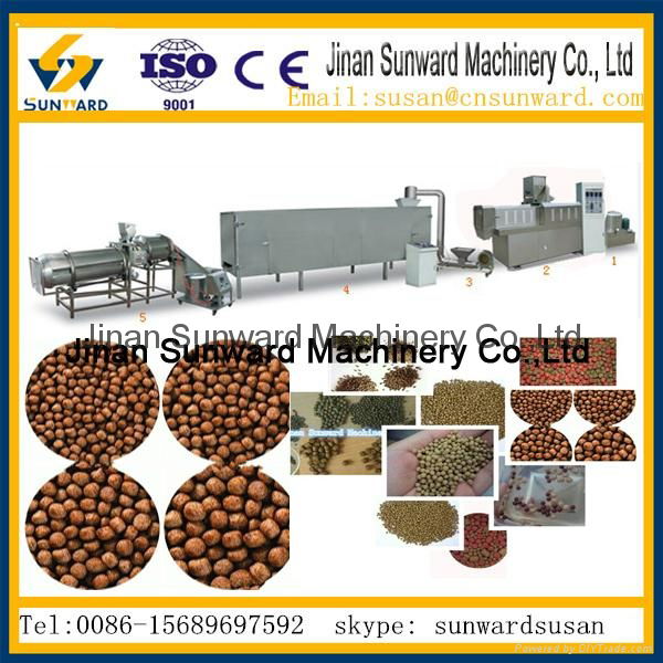 floating fish feed pellet machinery fish feed processing line  4