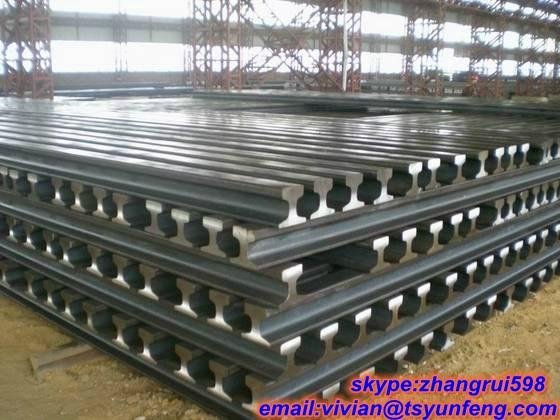 GB JIS BS standard rail steel light rail steel from china manufacture 2