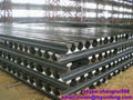 GB JIS BS standard rail steel light rail steel from china manufacture 2