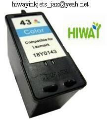 Lexmark43 colour remanufacture ink cartridge