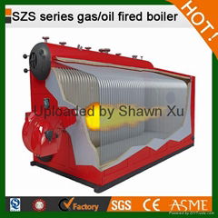 15-75 TPH SZS Series Water Tube Gas Oil Fired Boiler