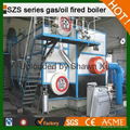 10-75 TPH SZS Series Water Tube Natural Gas Fired Steam Boiler  5