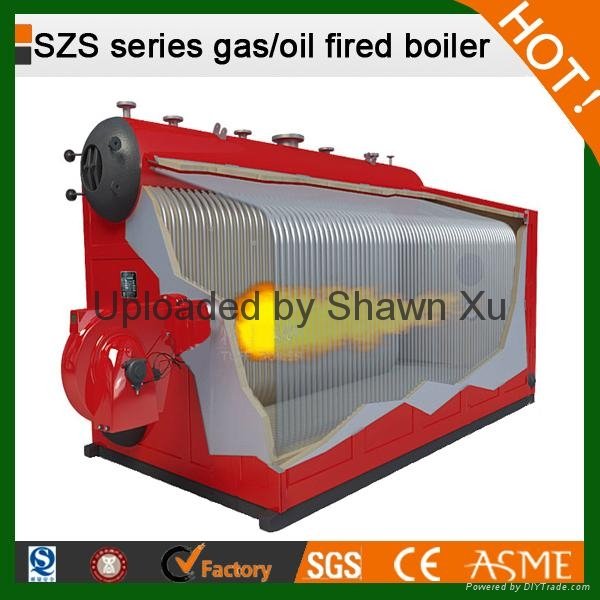 10-75 TPH SZS Series Water Tube Natural Gas Fired Steam Boiler  2
