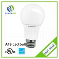 e26 A19 LED dimmable bymea 6w 120v LED bulb dimmable A19 UL FCC  1