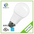 A19 LED BULB 5000k dimmable e26 bymea LED BULB light  110v 6w 5000k  1
