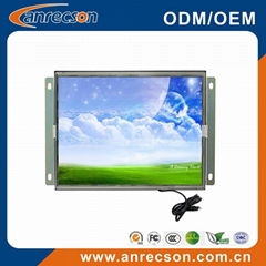 8 inch open frame monitor with touchscreen