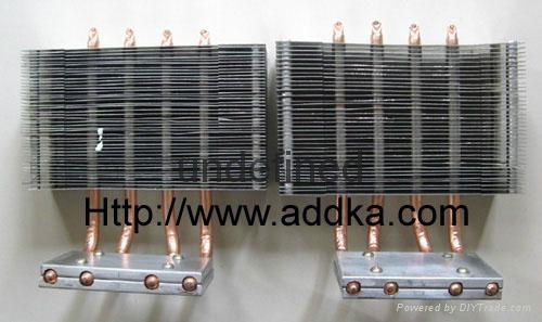 Heat pipe heat sink