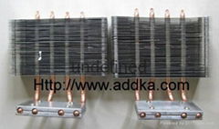 Heat pipe heat sink