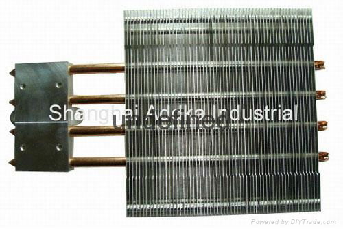 Heat pipe heat sink 3