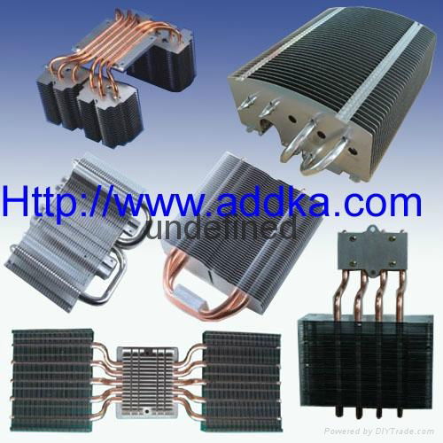 Heat pipe heat sink 4