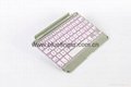 iPadair Slot design automatic connecting cordless keyboard with 7 color backlit 4