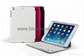 Folding bluetooth keyboard for iPad mini with 7 color back lights 5