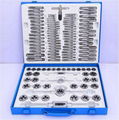 110pcs tap and die set alloy steel hss