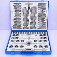 110pcs tap and die set alloy steel hss steel carbon steel 