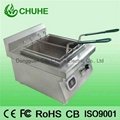 Commercial induction electric fryer with 5kw 2
