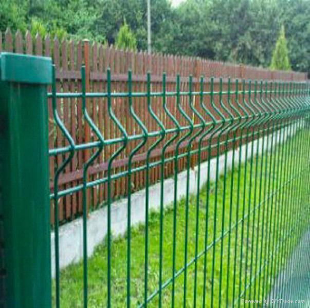 Galvanized Coated Decorative Garden Border Fence 2