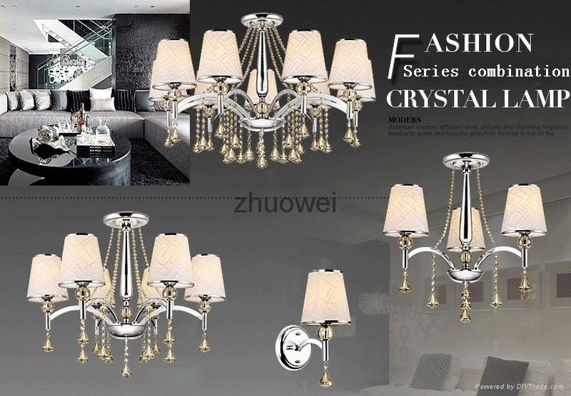  Top grade Modern simple European Crystal chandelier Living room club bed room  3