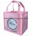 Promotional custom printed foldable non woven polypropylene eco bag