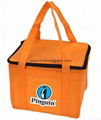 Custom eco-friendly large non woven fabric insulated cooler bag