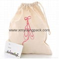 Promotional custom printed eco friendly reusable 100% natural cotton tote bag 6