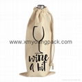 Promotional custom printed eco friendly reusable 100% natural cotton tote bag