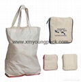 Promotional custom eco friendly reusable cotton shopping bag