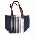 Fashion personalized custom design recycled jeans bag tote denim bag