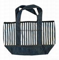 Fashion personalized custom design recycled jeans bag tote denim bag