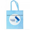 Wholesale cheap personalized custom exhibition bag promo trade show bags 