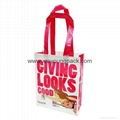 Wholesale cheap personalized custom exhibition bag promo trade show bags 