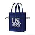 Custom printed eco friendly reusable cheap tnt shopper tote bag