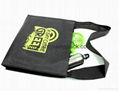 Non-woven budget cheap promotional A4 tote bags