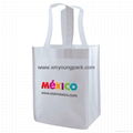 Non-woven budget cheap promotional A4 tote bags