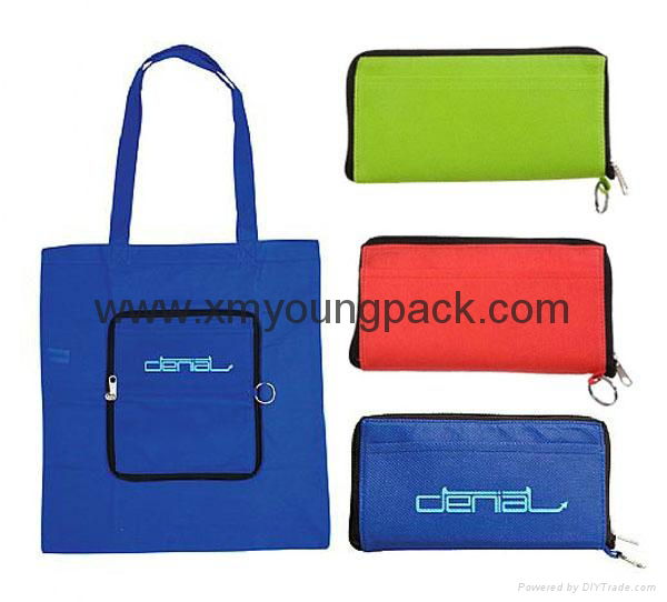 Promotion eco-friendly foldable non woven bag 4