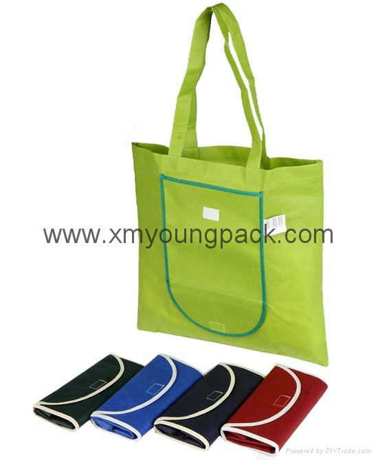 Promotion eco-friendly foldable non woven bag 3