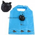 Promotional custom reusable foldable nylon tote bag