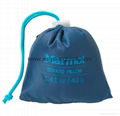 Custom small blue waterproof lightweight ripstop nylon bag