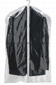 Personalized custom printed black non woven suit cover garment bag