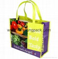 Custom full colour printed pp non woven laminated bag