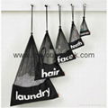 Promotional custom black mesh laundry net wash bags