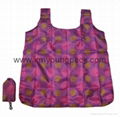 Promotional custom printed reusable eco frinedly black cloth bags