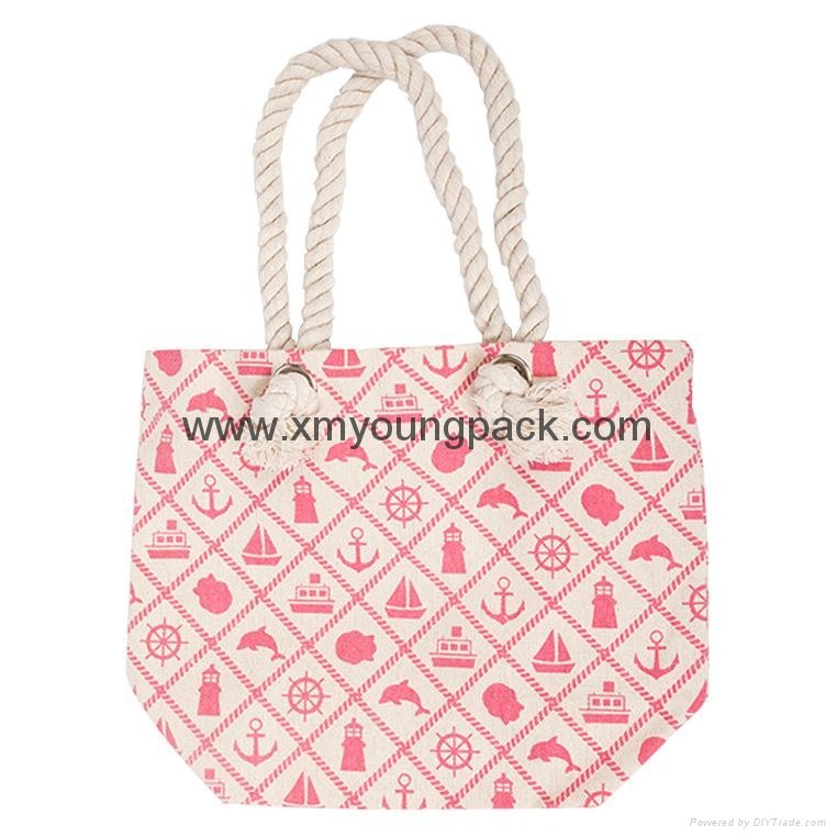 Wholesale bulk customized printed plain tote cotton bags - YP-202090 - XIAMEN YOUNGPACK (China ...