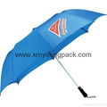 Promotional gifts custom printed black polyester wine bottle umbrella