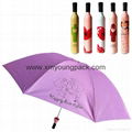 Advertising promotion budget custom printed 58" auto open folding umbrella