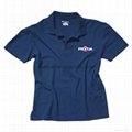 Wholesale promotional custom printed classic navy blue mens t shirt
