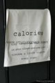 Promotional custom printed plain white 100% organic cotton tea towel